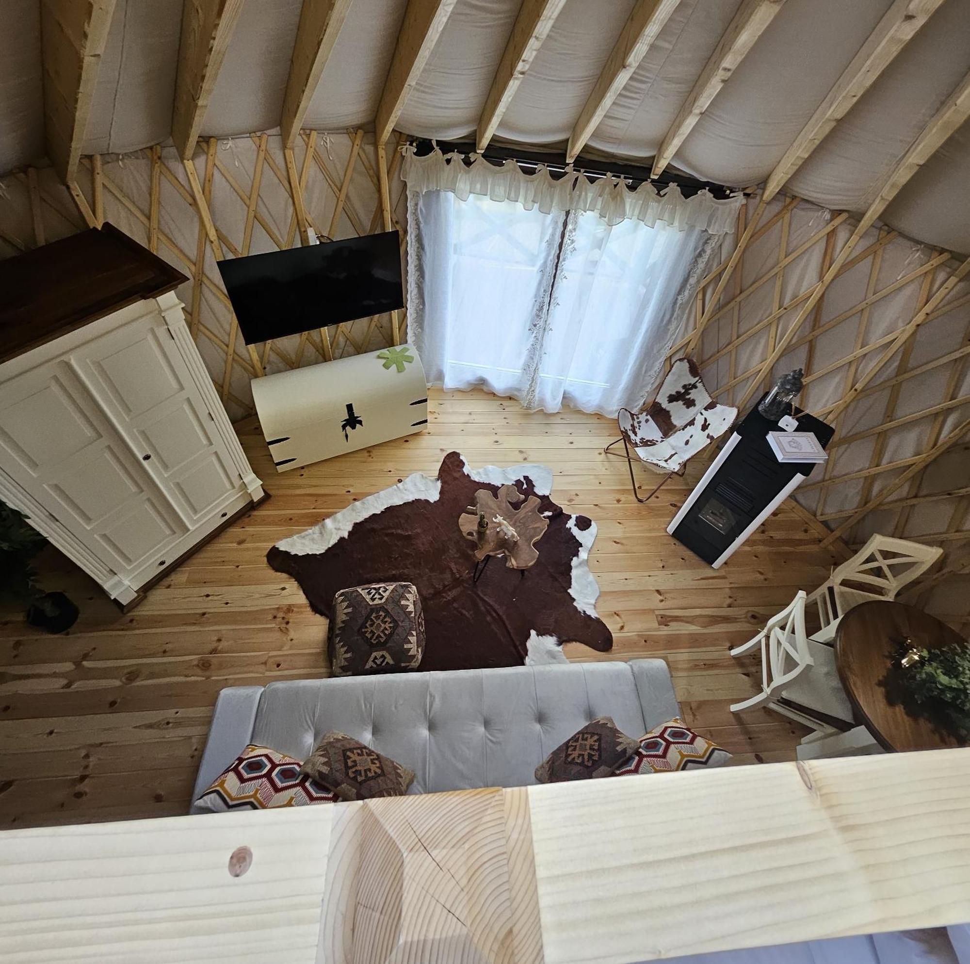 Jurta Na Wypasie - Luksusowy Namiot Z Widokiem Na Gory - Jacuzzi, Sauna, Split Ac, Private, Star View זקופאנה מראה חיצוני תמונה