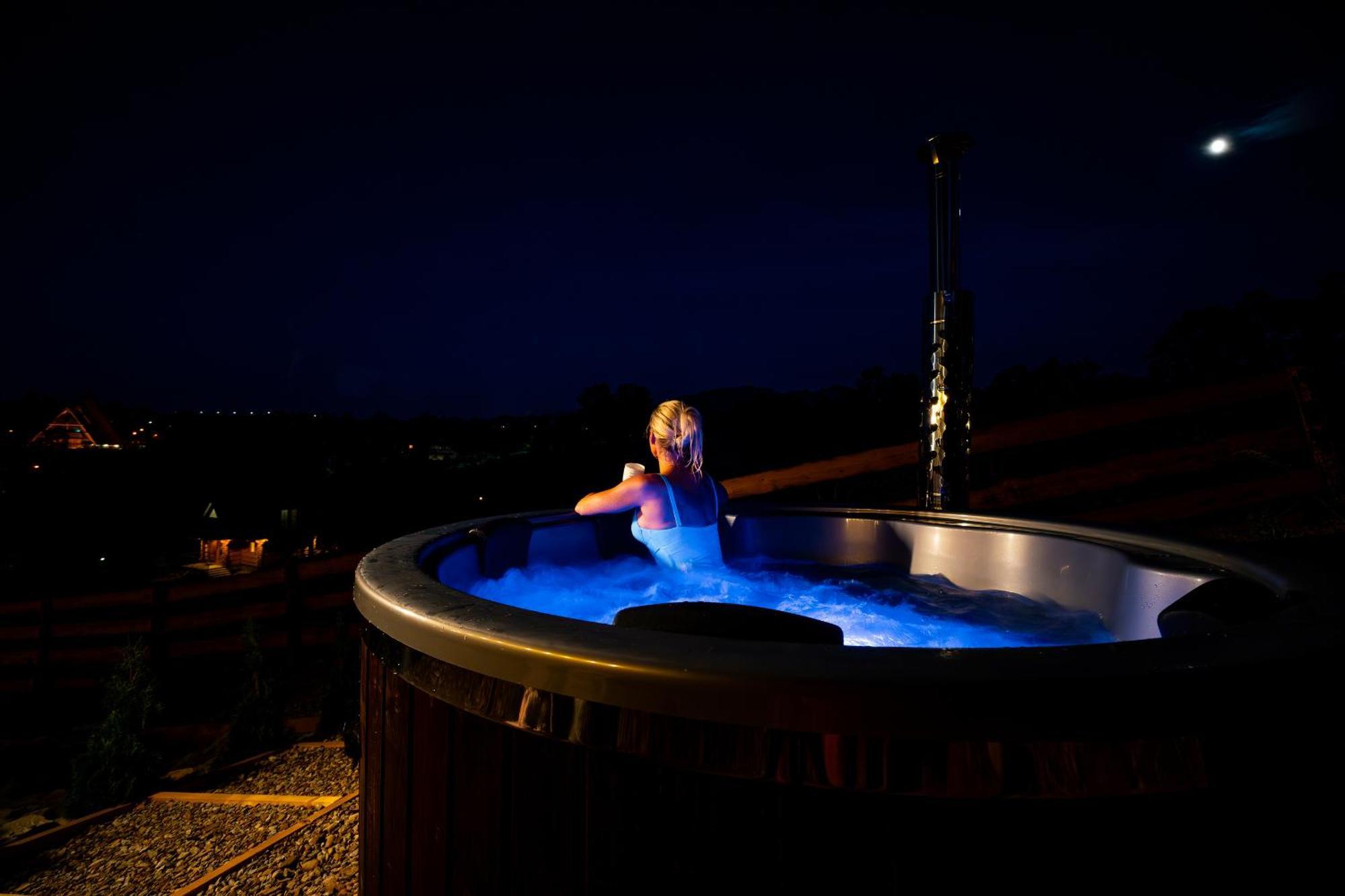 Jurta Na Wypasie - Luksusowy Namiot Z Widokiem Na Gory - Jacuzzi, Sauna, Split Ac, Private, Star View זקופאנה מראה חיצוני תמונה
