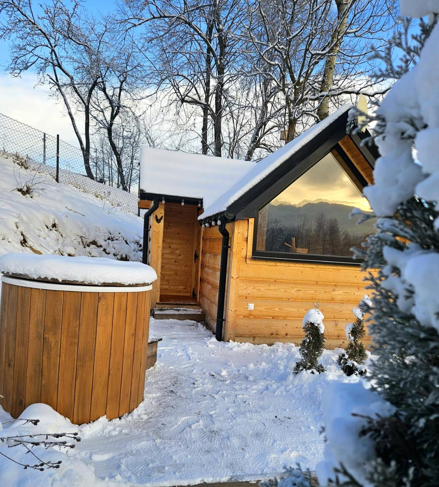 Jurta Na Wypasie - Luksusowy Namiot Z Widokiem Na Gory - Jacuzzi, Sauna, Split Ac, Private, Star View זקופאנה מראה חיצוני תמונה